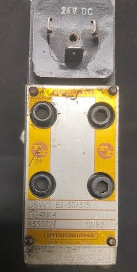 Rexroth-Hydronorma DBWT-B2-30/315 Hydraulic Valve - Image 2