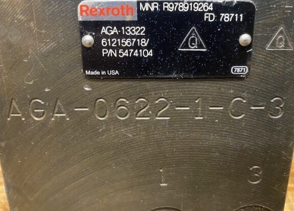 Rexroth LFA 25 EWA-71/CA20DQMG24A08/12 Cartridge Valve - Image 3