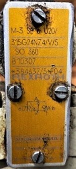 Rexroth M-3 SE 6 U20/315G24NZ4/V/5 Hydraulic Solenoid Valve on LFA25 WEA-60/V/12 Manifold and AGA-2176-0-C-1 Manifold - Image 2