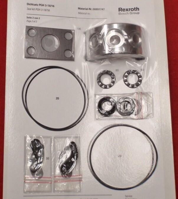 Rexroth PHG 3-1x/16 Seal Kit