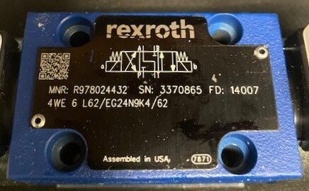 Rexroth R978024432 Hydraulic Direct-Acting Double Solenoid Valve - Image 2