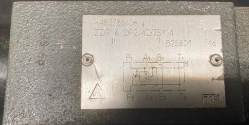 Rexroth ZDR 6 DP2-40/75YM Pressure Reducing Valve - Image 3