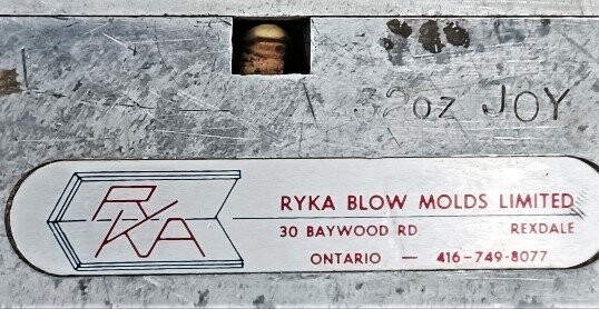 Rika Unknown Model 32 oz Joy Bottle Blow Mold - Image 3