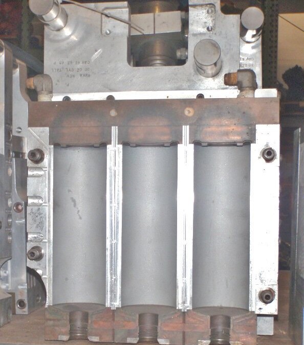 Rika Unknown Model 20oz Cylinder Tall Blow Molds