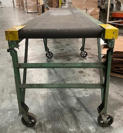 Roach Conveyors 15' Flat Belt Conveyor