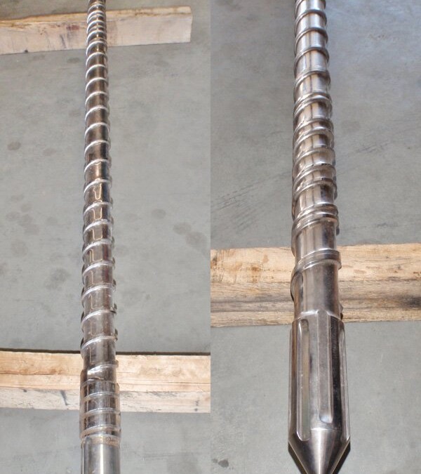 Rocheleau 50mm Extruder Screw