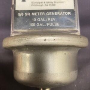 Rockwell Unknown Model 5/8" SR 100 G/Pulse Water Meter