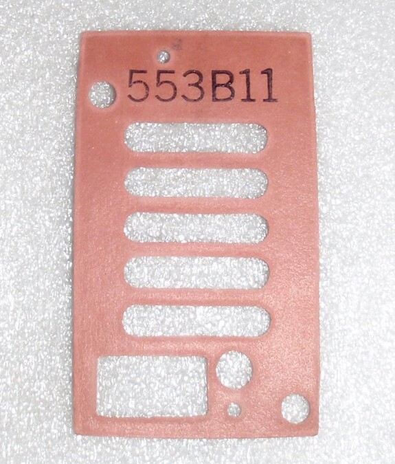 Ross 553B11 Valve gasket