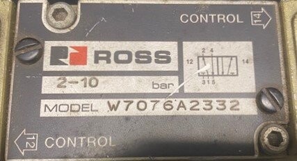 Ross W7076A2332 4-Way Valve - Image 2