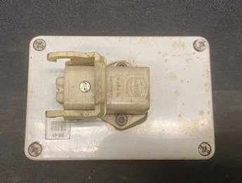 Sarel IP55 Enclosure with Harting Socket