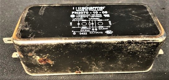 Schaffner EMC Inc FN2070-10-06 Power Line Filter - Image 2