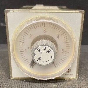 Schleicher DZ 52-SG Mikrolais 0-6 Ranged Electromechanical Time Relay