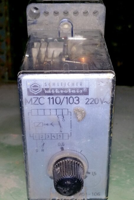 Schleicher MZC110/103 0.5-1.5s Timer - Image 2