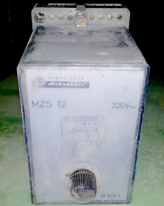 Schleicher MZS12 8-500ms Timer