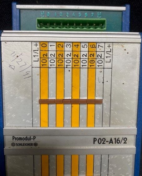 Schleicher P02-A16/2 Output Module 16 x Relay - Image 2