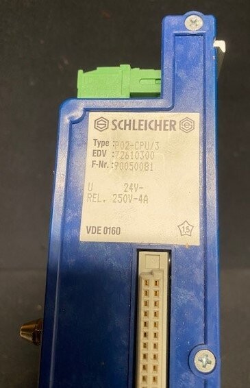 Schleicher P02-CPU/3 Promodul-P CPU Module - Image 2