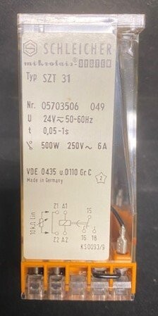 Schleicher SZT 31 Time Delay Relay - Image 3