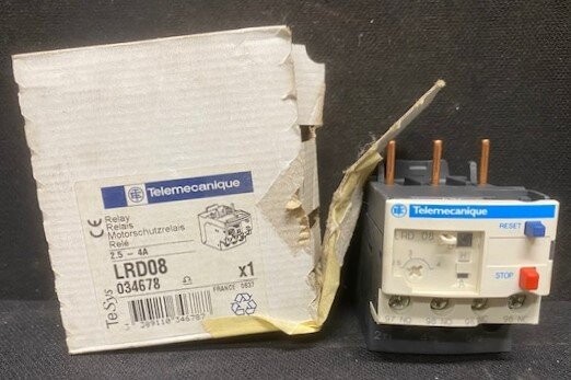 Schneider Electric-Telemecanique LRD-08 Overload Relay