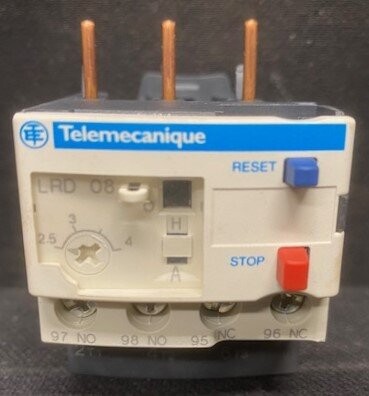 Schneider Electric-Telemecanique LRD-08 Overload Relay - Image 2