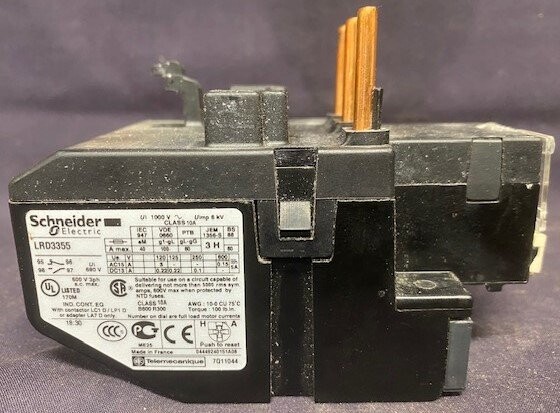 Schneider Electric-Telemecanique LRD3355 Thermal Overload Relay - Image 2