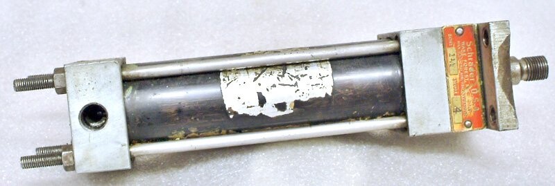 Schrader-Bellows 1.5X4 Pneumatic Cylinder