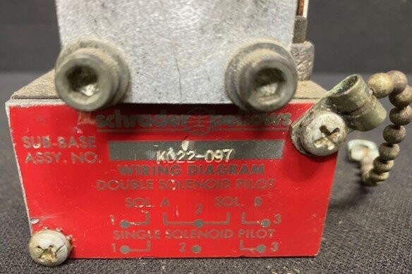 Schrader-Bellows L415-29-102 Pneumatic Valve - Image 2