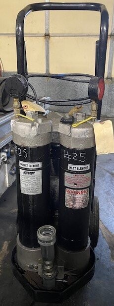 Schroeder Industries MFD118Z10Z05B14G2285 Mobile Hydraulic/Lube Oil Filter Cart