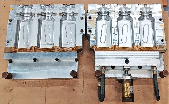 Schulze Tool Company 7677 32 oz Rectangle Spice Blow Mold