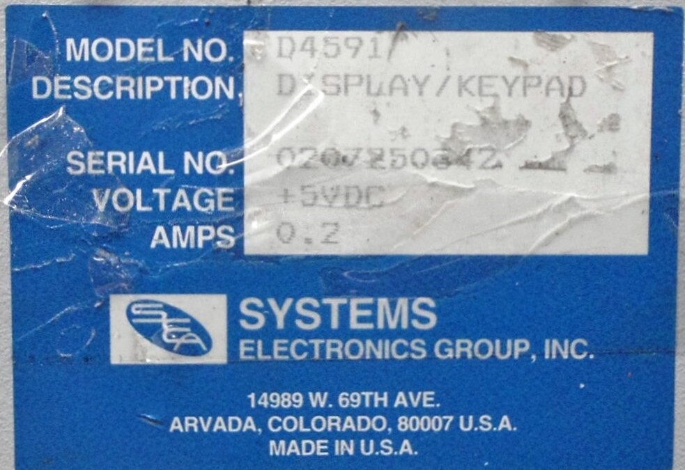 SEA D4591 Display-Keyboard - Image 2