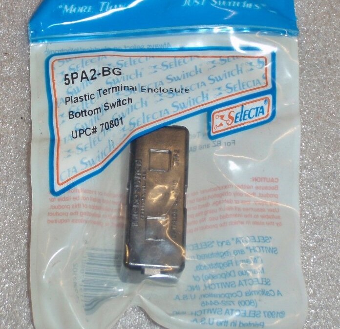 Selecta 5PA2-BG Plastic Terminal Enclosure