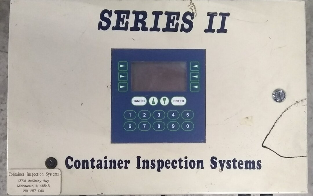 Container Inspection Systems Series II Bottle Leak Tester Controller