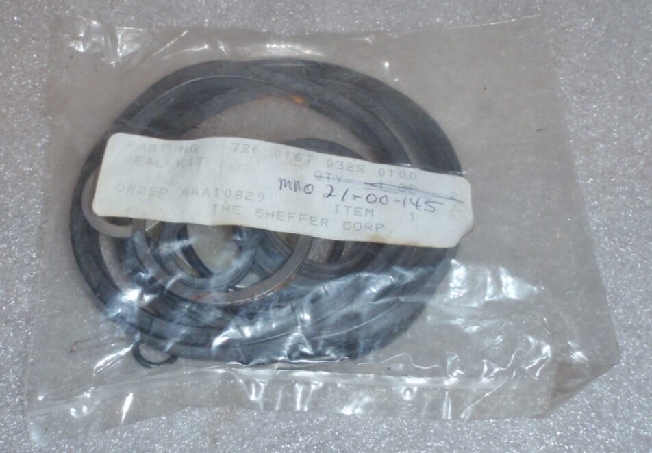 Sheffer Corporation 726 0167 0325 0100 Seal KIt