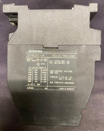 Siemens 3TH4253-0AK6 Control Relay - Image 3