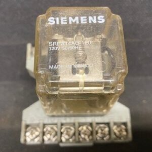 Siemens SRPA14AG-120 AC120V Relay