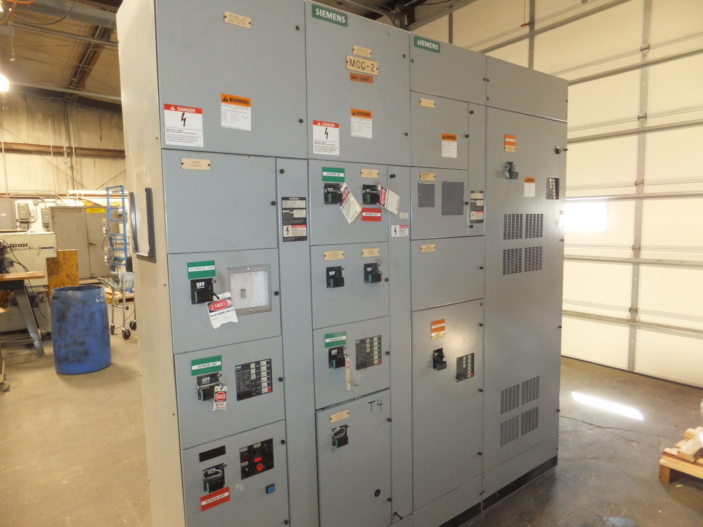 Siemens 95 Motor Control Center