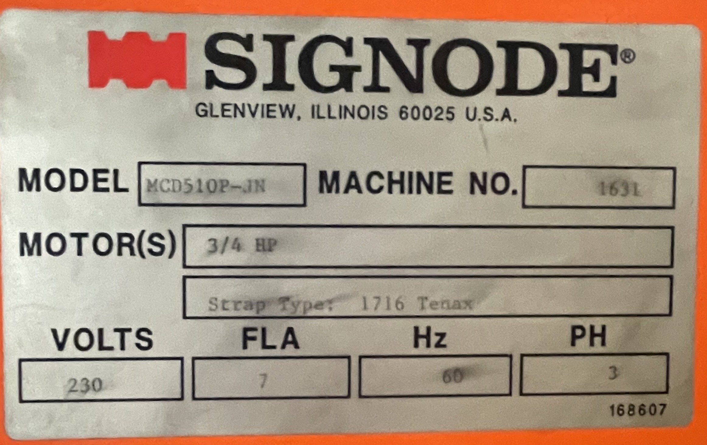 Signode Strapping Machine - Image 4
