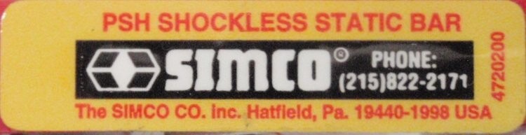 Simco PSH Shockless Static Bar - Image 2