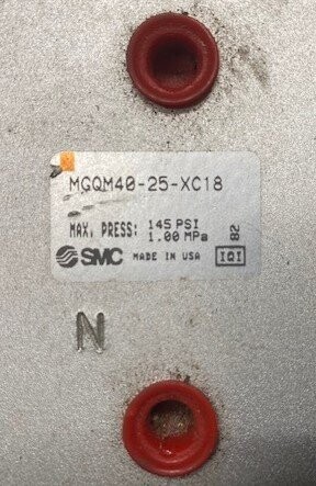 SMC MGQM40-25-XC18 Cylinder Guide Bearing - Image 2