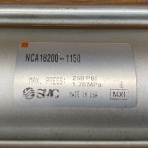 SMC NCA1B200-1150 Pneumatic Cylinder - Image 2