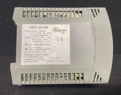 Emerson SDP1-24-100 SolaHD 24VDC Power Supply - Image 2