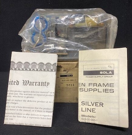 Emerson SLS-05-060-1 Sola Linear Open Frame DC Power Supply