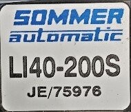 Sommer Automatic LI40-200S Linear Cylinder - Image 2