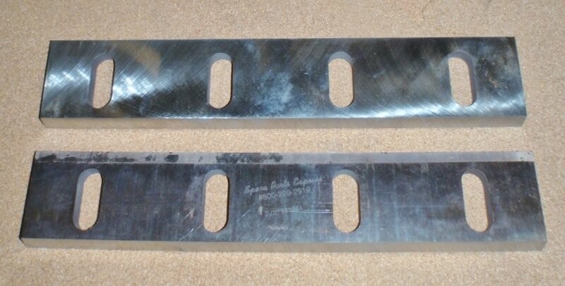 Spare Parts Express Z3I7054 Reversable Stationary Knives