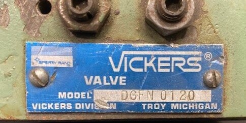Sperry-Vickers DGFN 0120 Choke Valve - Image 2