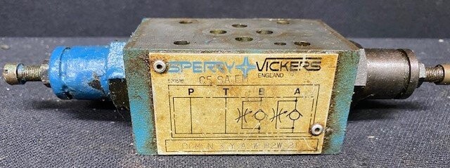 Sperry-Vickers DGMFN 3Y A2W B2W 21 Flow Control Valve
