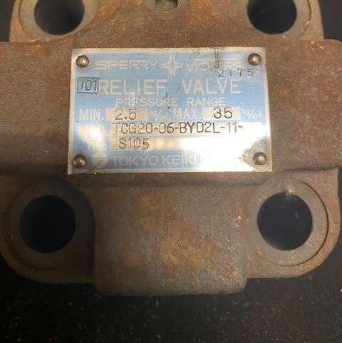 Sperry-Vickers TCG20-06-BYD2L-11 Hydraulic Valve - Image 3