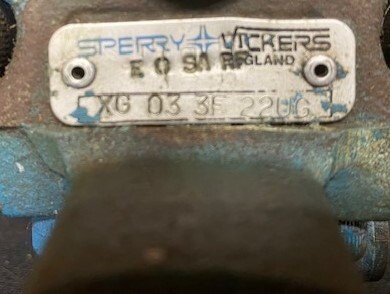 Sperry-Vickers XG 03 3F 22UG Hydraulic Valve - Image 2
