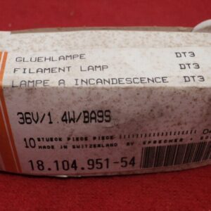 Sprecher + Schuh 0491 Miniature Lamp Bulbs