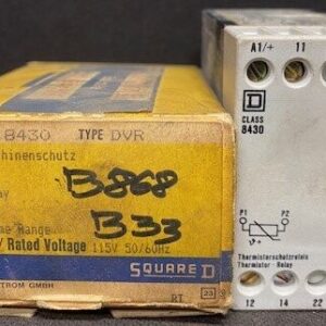 Square D 8430-DVR Series A Thermistor Relay