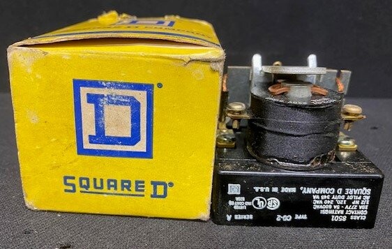 Square D 8501 C0-2 Series A Relay